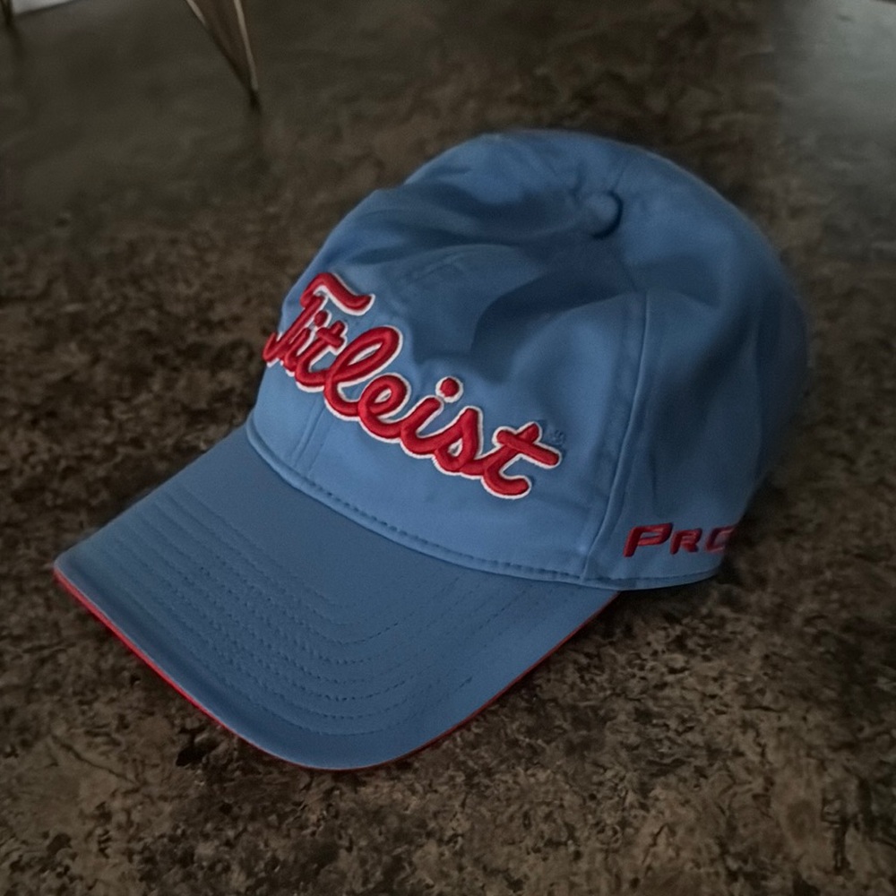 Titleist Blue and Red Golf Hat